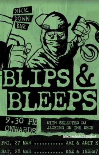 DUCK DOWN GUNAWARMAN JAKARTA - BLIPS & BLEEPS