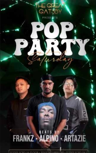 THE GREAT GATSBY SCBD JAKARTA - SATURDAY POP PARTY
