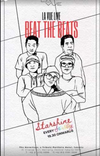 LA VUE ROOFTOP BAR MENTENG JAKARTA - BEAT THE BEATS