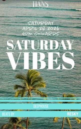 MR HANS BAR SENOPATI JAKARTA - SATURDAY VIBES