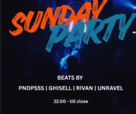 ANAK KEMANG CAFE JAKARTA - SUNDAY PARTY