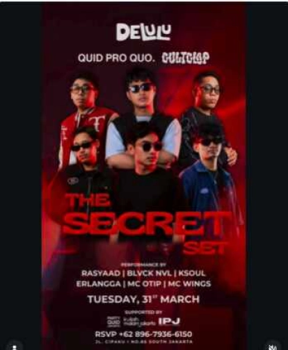 DELULU JAKARTA - THE SECRET SET