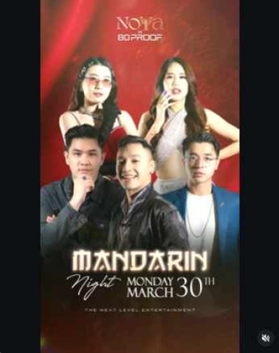 NOYA X 80 PROOF PANTAI INDAH KAPUK 2 - MANDARIN NIGHT