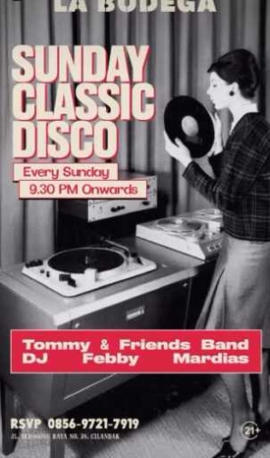 JAYA PUB MENTENG JAKARTA - SUNDAY CLASSIC DISCO