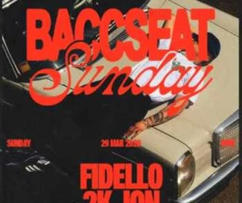 THE SWILL HOUSE SCBD JAKARTA  BACCSEAT SUNDAY