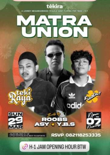 TEKIRA BLOK M JAKARTA - MATRA UNION