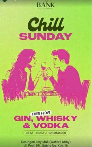 THE BANK KUNINGAN JAKARTA - SUNDAY CHILL