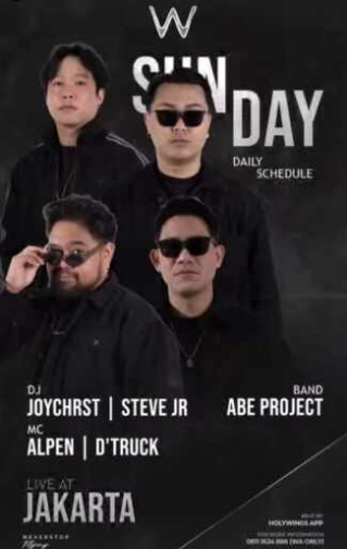 W SUPER CLUB TEBET JAKARTA - SUNDAY