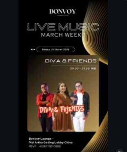 BONVOY LOUNGE KELAPA GADING JAKARTA - TUESDAY