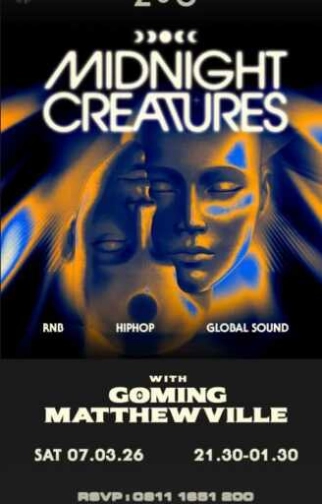ZOO SCBD JAKARTA - MIDNIGHT CREATURES