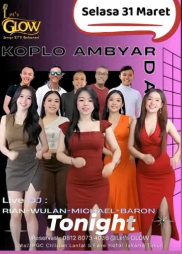 LETS GLOW (PGC) KTV LOUNGE BAR JAKARTA - TUESDAY