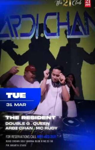 THE 21 CLUB PANTAI INDAH KAPUK JAKARTA - TUESDAY