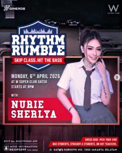 W SUPER CLUB TEBET JAKARTA - RHYTHM RUMBLE