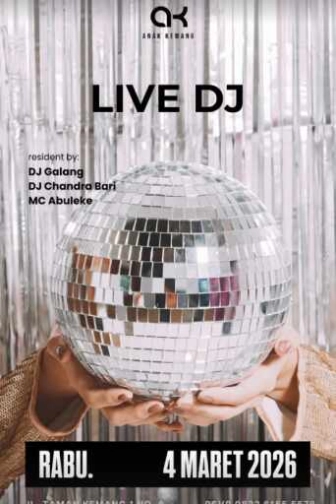 ANAK KEMANG CAFE JAKARTA - WEDNESDAY