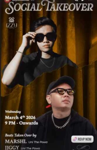 IZZY SOCIAL CLUB GUNAWARMAN JAKARTA - SOCIAL TAKEOVER