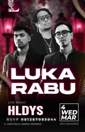 LUFRE BAR & LOUNGE SENOPATI JAKARTA - LUKA RABU
