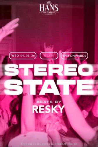 MR HANS BAR SENOPATI JAKARTA - STEREO STATE