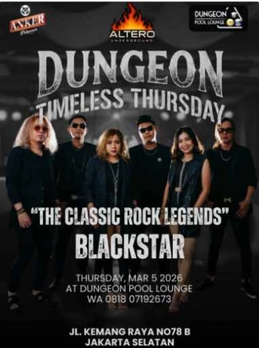 DUNGEON POOL LOUNGE KEMANG JAKARTA - TIMELESS THURSDAY