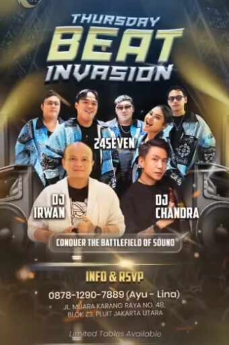 GRAND EAGLE CLUB PENJARINGAN JAKARTA - THURSDAY BEAT INVASION