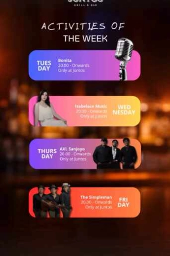 JUNTOS KUNINGAN JAKARTA - THURSDAY