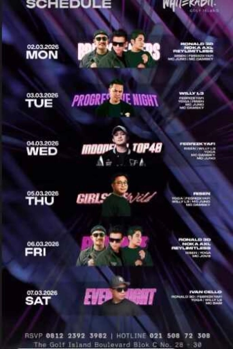 WHITE RABIT GATOT SUBROTO JAKARTA - GIRLS CONE WILD