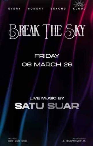 KLOUD SKY DINING & LOUNGE SENOPATI JAKARTA - BREAK THE SKY