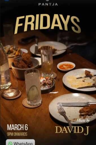PANTJA SENOPATI JAKARTA - FRIDAYS