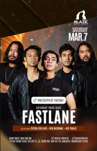 BLAZE SCBD JAKARTA - SATURDAY