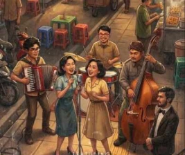 THE GUSNLINGERS HOP JAKARTA  SATUR JAZZ