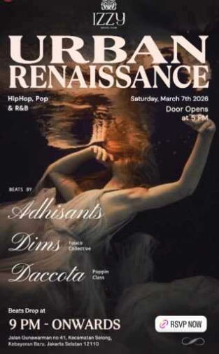 IZZY SOCIAL CLUB GUNAWARMAN JAKARTA - URBAN RENAISSANCE