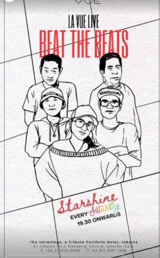 LA VUE ROOFTOP BAR MENTENG JAKARTA - BEAT THE BEATS