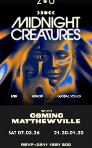 ZOO SCBD JAKARTA - MIDNIGHT CREATURES