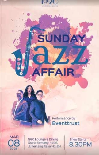 1920 LOUNGE KEMANG JAKARTA - SUNDAY JAZZ AFFAIR