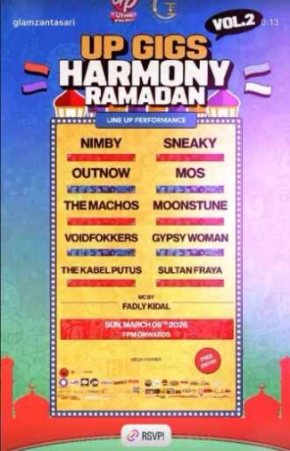 GLAMZ ANTASARI JAKARTA - UP GIGS HARMONY RAMADAN VOL. 2