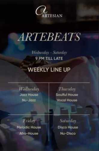 ARTESIAN SCBD JAKARTA - ARTEBEATS