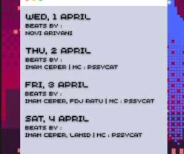 DRAGON CHAMBER KELAPA GADING JAKARTA  WEDNESDAY