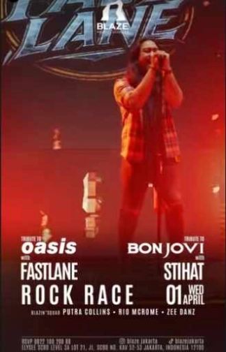 BLAZE SCBD JAKARTA - TRIBUTE TO OASIS