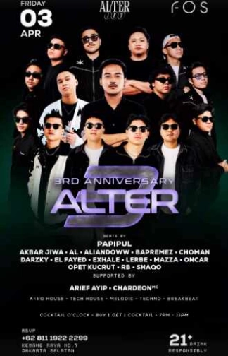FOS KEMANG JAKARTA - 3RD ANNIVERSARY ALTER