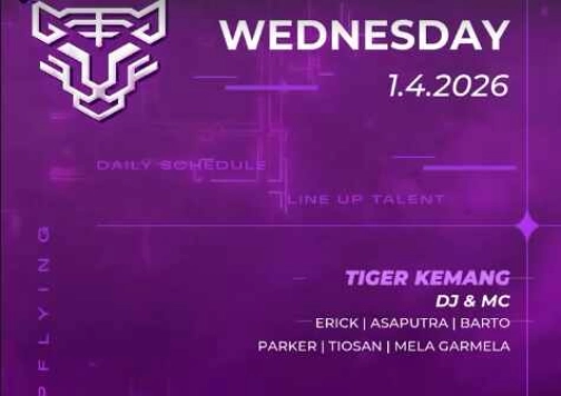 GOLDEN TIGER KEMANG JAKARTA - WEDNESDAY