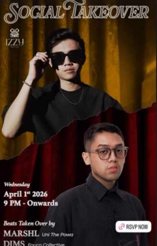 IZZY SOCIAL CLUB GUNAWARMAN JAKARTA - SOCIAL TAKEOVER