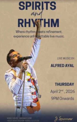 J SPARROW KUNINGAN JAKARTA - SPIRITS AND RHYTHM