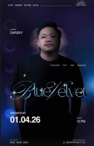 KLOUD SKY DINING & LOUNGE SENOPATI JAKARTA - BLUE VELVET