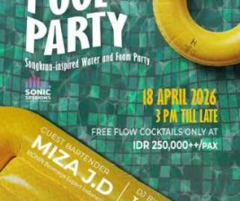 LA VUE ROOFTOP BAR MENTENG JAKARTA - POOL PARTY