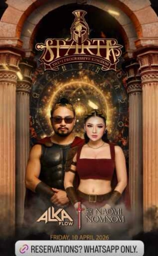 SPARTA LIVE BAR KEMANG JAKARTA - PROGRESSIVE KINGDOM