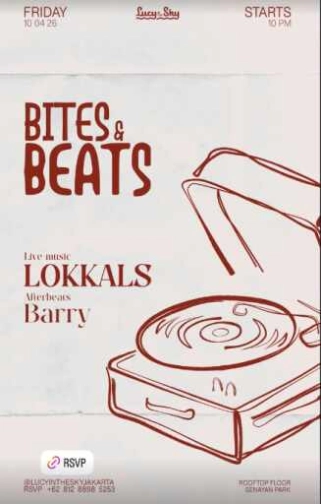 LUCY IN THE SKY SPARK JAKARTA - BITES & BEATS