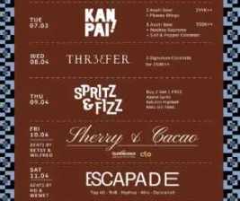 THE CONCIERGE BAR SCBD JAKARTA  FRIDAY