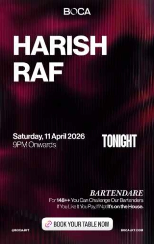 BOCA SETIABUDI JAKARTA - SATURDAY