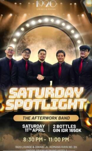 1920 LOUNGE KEMANG JAKARTA - SATURDAY SPOTLIGHT