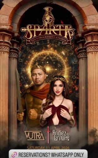 SPARTA LIVE BAR KEMANG JAKARTA - PROGRESSIVE KINGDOM