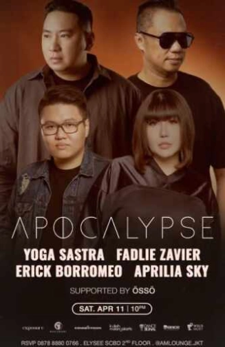 AM LOUNGE SCBD JAKARTA - APOCALYPSE 